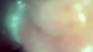 Endoscope Captures Semen Flooding Wide-Stretched Dripping Pussy