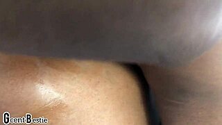 Neighbor sneaks close-up fuck into cute creamy pussy