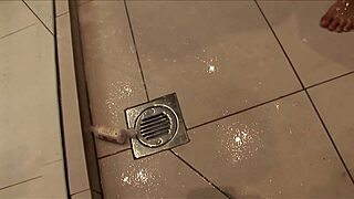 Carly's Heels Click As She Swallows Shaved Loads Secretly