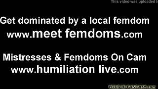 you're a naughty cum eater cei pov femdom