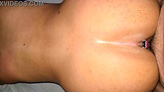 He pounds my plugged ass doggystyle till we both cum hard 😍🍑