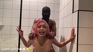 michikomalandro's bbc suck and shower anal