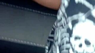 bruna silva hotwife takes it raw in car while cuck films her creampie