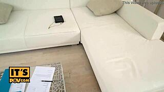 Naughty Italian Martina Smeraldi seals deal with POV fuck