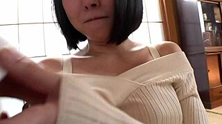 Huge Titted Japanese Milf Demands Intense Bedroom Pounding