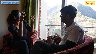 rachna unleashes fierce lust pounding room service guy on hills