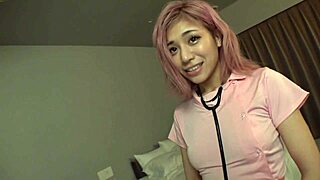 flashy hair face overflowing ass standout gal cosplay party sex night part3 🔥🍑