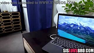 hot blonde teen sucks cock then takes hard pounding