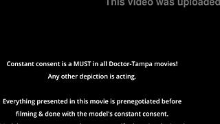 petite latina sandra chappelle moans spreading in latex doggystyle backstage