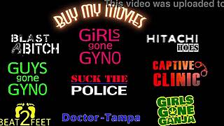 Doctor Tampa Blasts Petite Student Jackie Banes with Cum