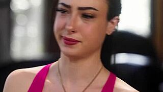 Yoga class turns friends into lovers with wet pussy licking strapon fun