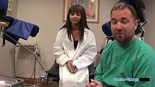 dr tampa tests eliza sheilds as new guinea pig backstage