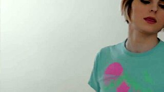 Ts ella hollywood begs for bareback while deepthroating shemale cock