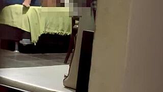 Belinha seduces stud home cuck films from hiding!