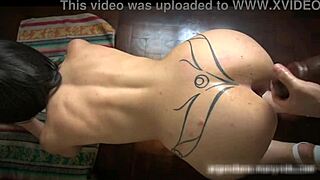 full gaping anal fisting session with huge toys