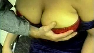 Retro Shaved Milf Squirts Huge from Doggystyle Pussy Licking