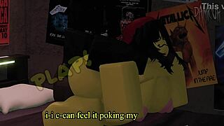 roblox noob bends for massive black cock pounding