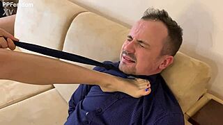 perverted slaves spit all over humiliated teacher face