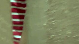 Belinha seduces stud home cuck films from hiding!