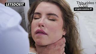 ever wonder how eden ivy handles huge cock in mouth and ass?