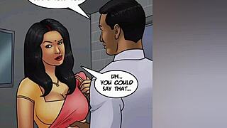 savita bhabi's juicy pussy begging for rough cocks isn't it dripping wet?