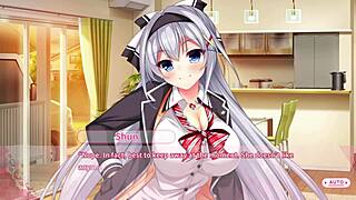 Hentai Fantasy: Cute Anime Tits Bounce in Monster Cock Facial Cumshot