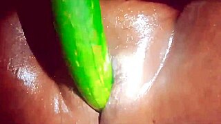desi village wife craves cucumber deep in wet pussy?