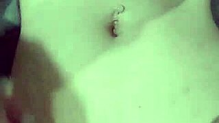 latina wife undresses solo showing natural tits and nipples