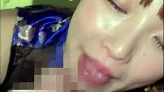 ria's china cosplay overflows with huge tits seducing concafe fan part one