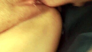 Husband and Friend Double Vaginal Creampie My Wet Pussy