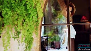 i'm all natural playboy milf blonde jessica vaughn teasing solo