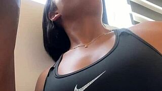 Provocative Amateur Latina Sucks BBC Deep Before Passionate Outdoor Fuck