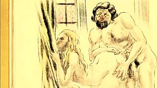 check out these steamy vintage erotic drawings