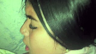 petite latina student rides cock cowgirl pov creampie