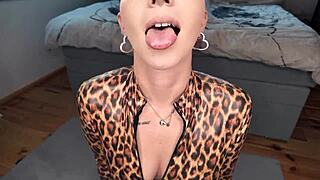 I'm Thrilled In My Sexy New Tattoo Fetish Outfit!