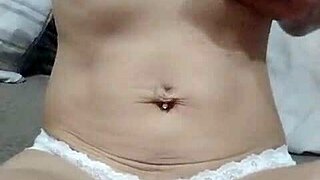 latina wife undresses solo showing natural tits and nipples