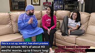 alix avery spreads for stimulating backstage exam with dildo orgasm toys