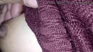 bodybuilder pounds oiled curvy ebony babe backstage