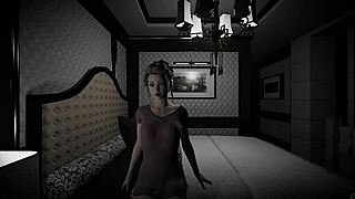 Blonde Voyeur Fingers Shaved Pussy Outdoor in Awakening Play