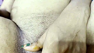 College Girl Fingers Pussy While Smoking Hot