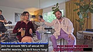 Channy crossfire's fetish physical with toys and heels