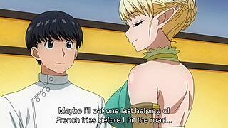 elf babe's huge tits bursting out no diet can contain these fantasies