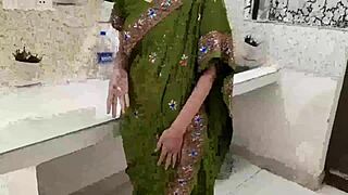 indian milf begs for doggystyle pounding in kitchen!