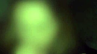 Cheating latina milf wife spits licks cum closeup homemade