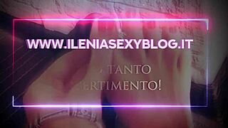 Italian wife gangbang - watch her take it all 😈