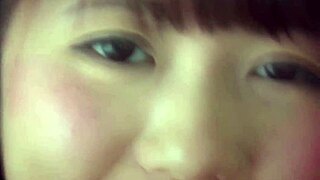 i love how this lusty asian 18+ babe jerks him to cum in her mouth