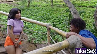 i'm petite peruvian dora loving this deep anal therapy pounding