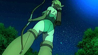 elf babe's huge tits bursting out no diet can contain these fantasies