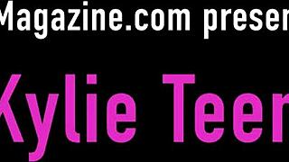 all natural kylie teen 18+ fingers pussy with vibrator now 🔥😍