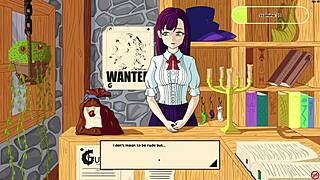 tutorial girl, strip those clothes and get topless now in monster game